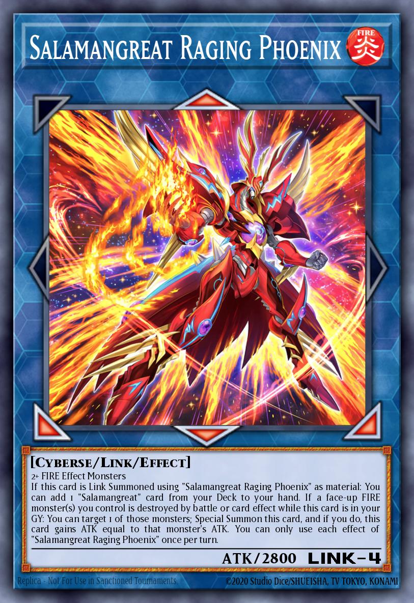 RA04-EN083 "Salamangreat Raging Phoenix" Choose Your Rarity