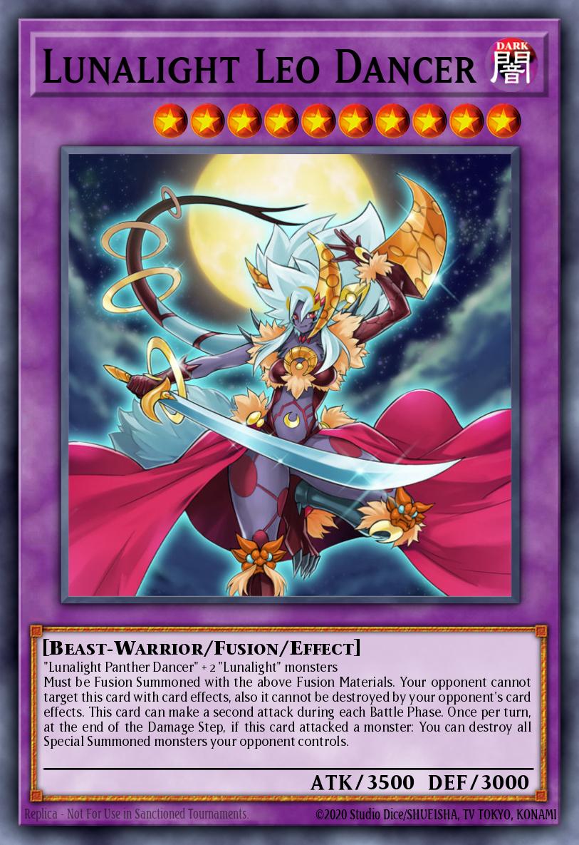 RA04-EN053 “Lunalight Leo Dancer" Choose Your Rarity