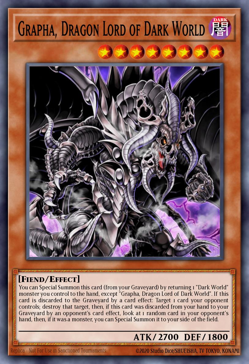 RA04-EN159 "Grapha, Dragon Lord of Dark World" Choose Your Rarity