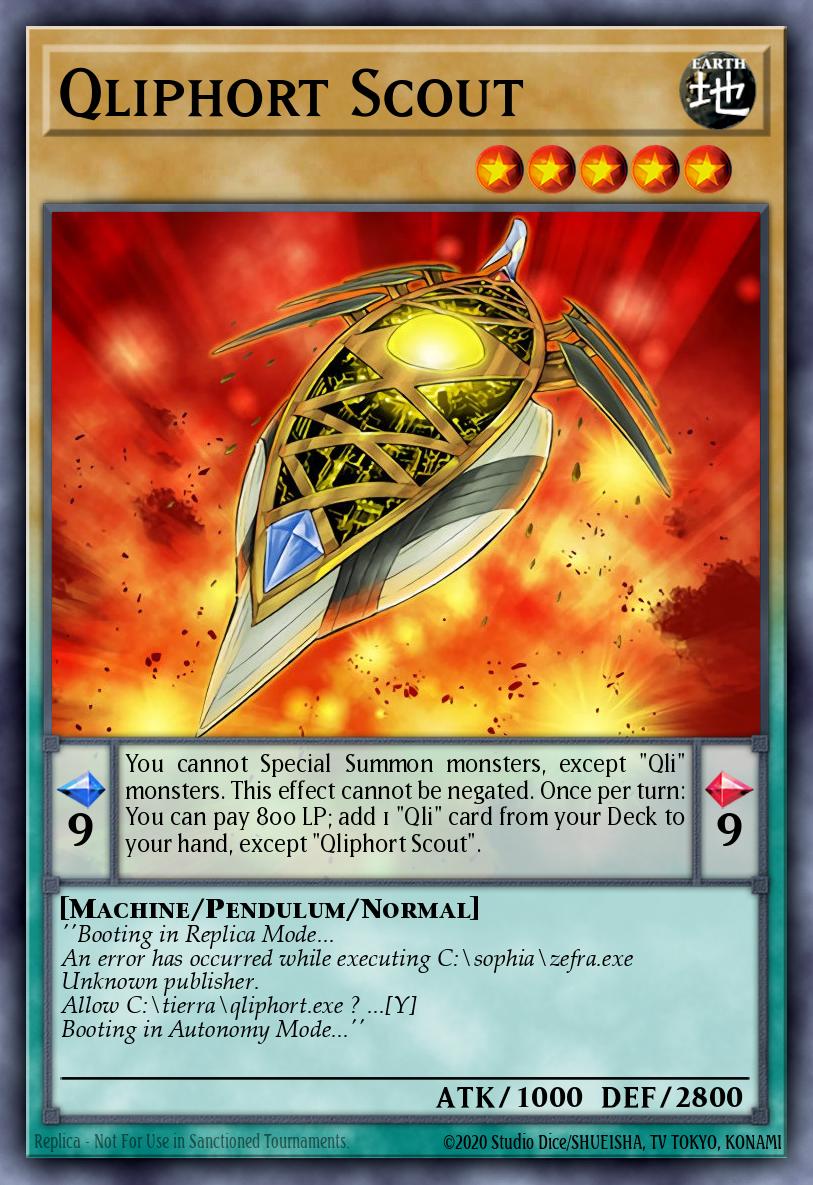 RA04-EN236 "Qliphort Scout" Choose Your Rarity