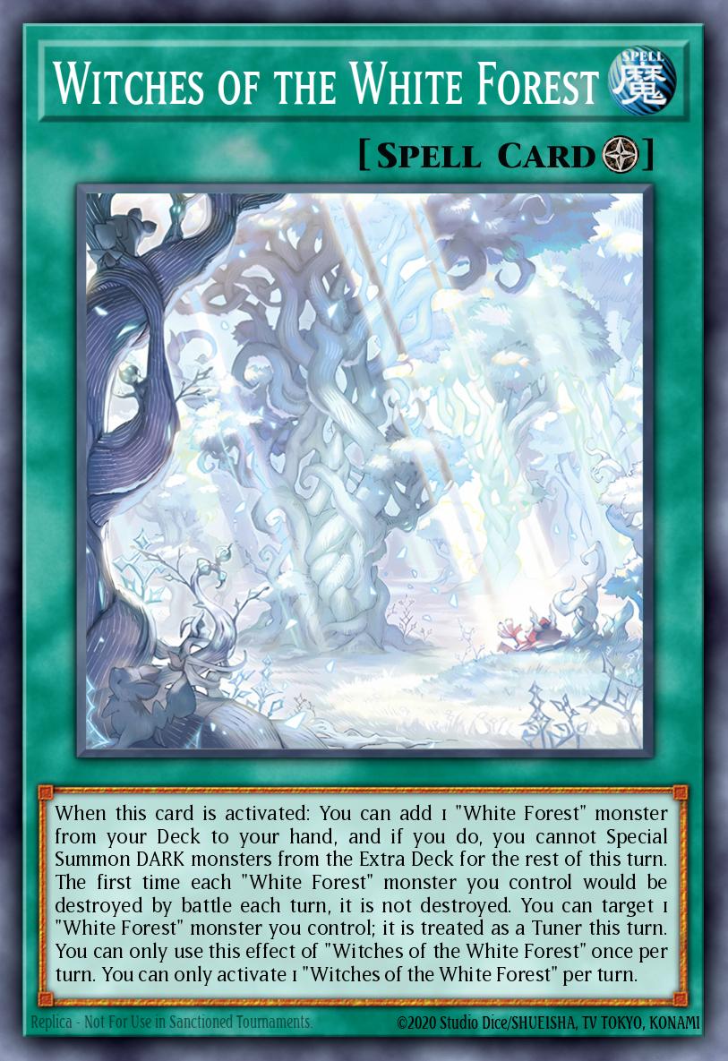 Witch of the White Forest - Yugioh | TrollAndToad