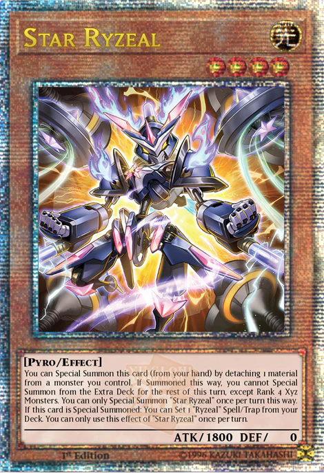 ALIN-EN022 "Star Ryzeal" Quarter Century Secret Rare