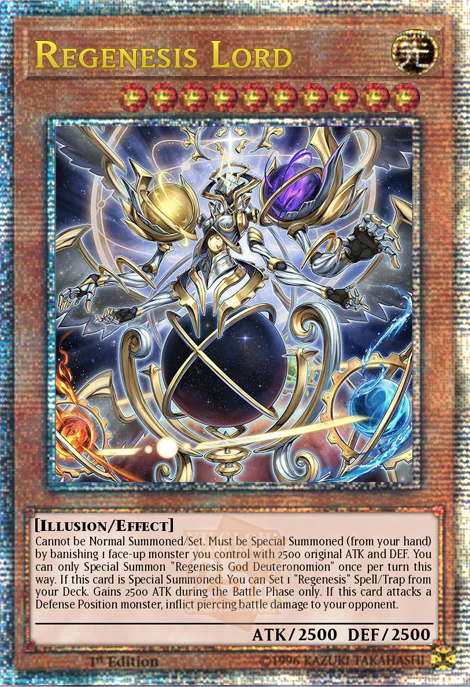 ALIN-EN017 “Regenesis Lord" Quarter Century Secret Rare