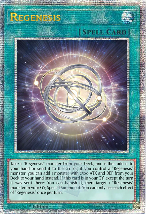 ALIN-EN059 “Regenesis" Quarter Century Secret Rare