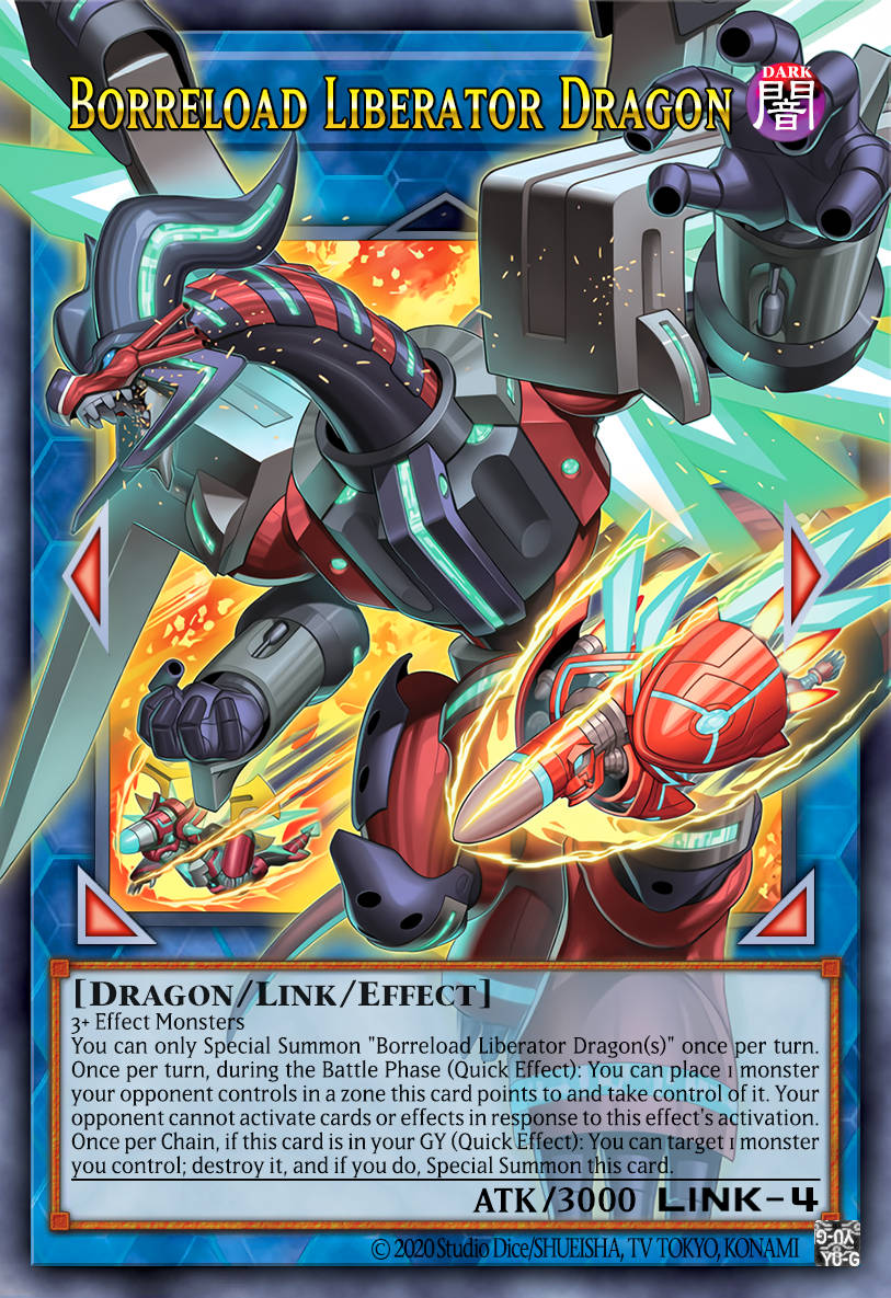 MAMS-EN016 "Borreload Liberator Dragon" Extended Art Ultra Rare