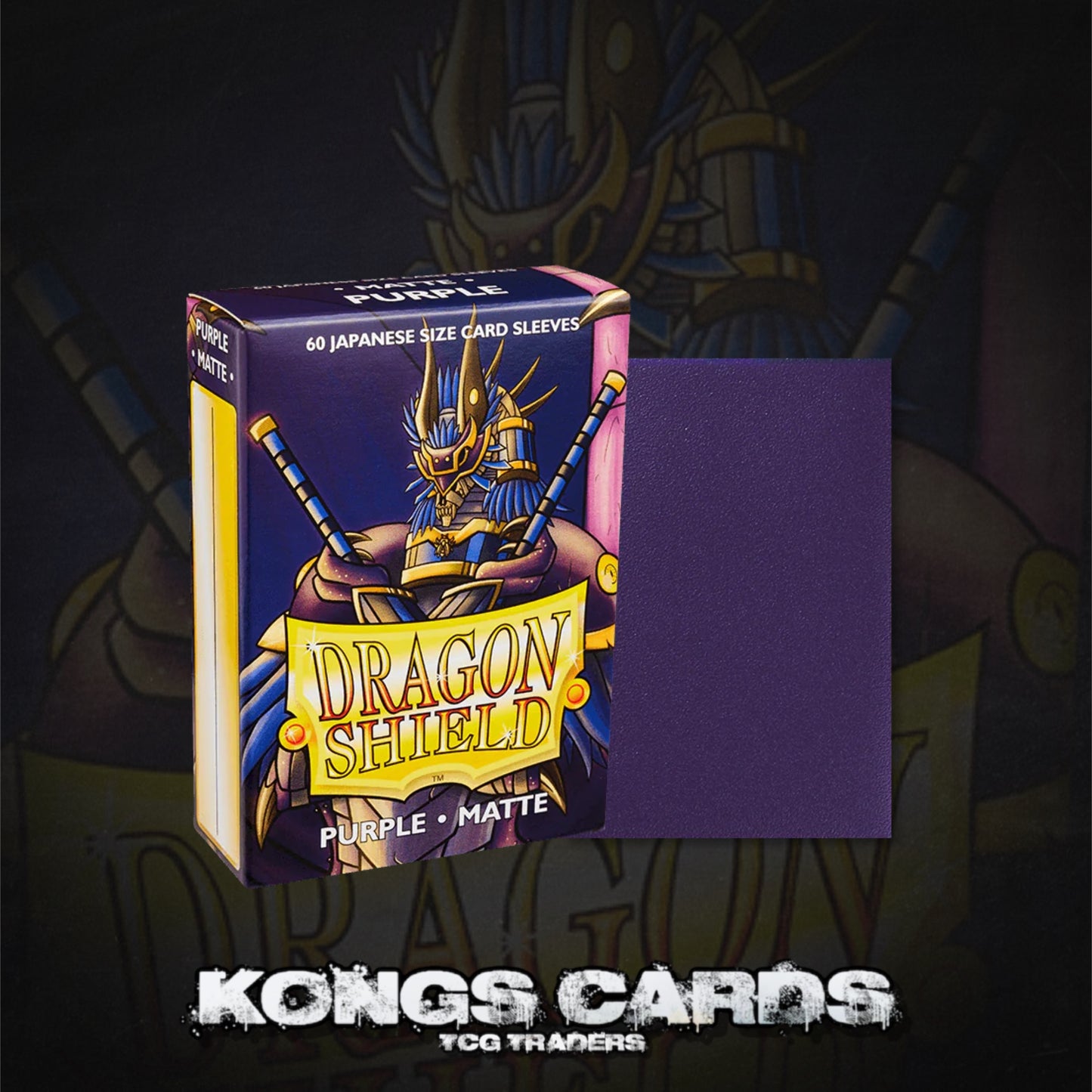 Dragon Shield - Matte Japanese Size Sleeves 60pk - Purple