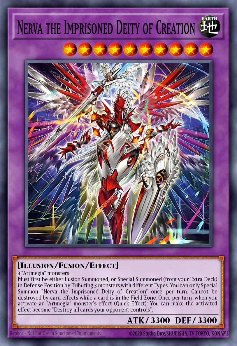 DUAD-EN033 "Nerva the Power Patron of Creation" Secret Rare
