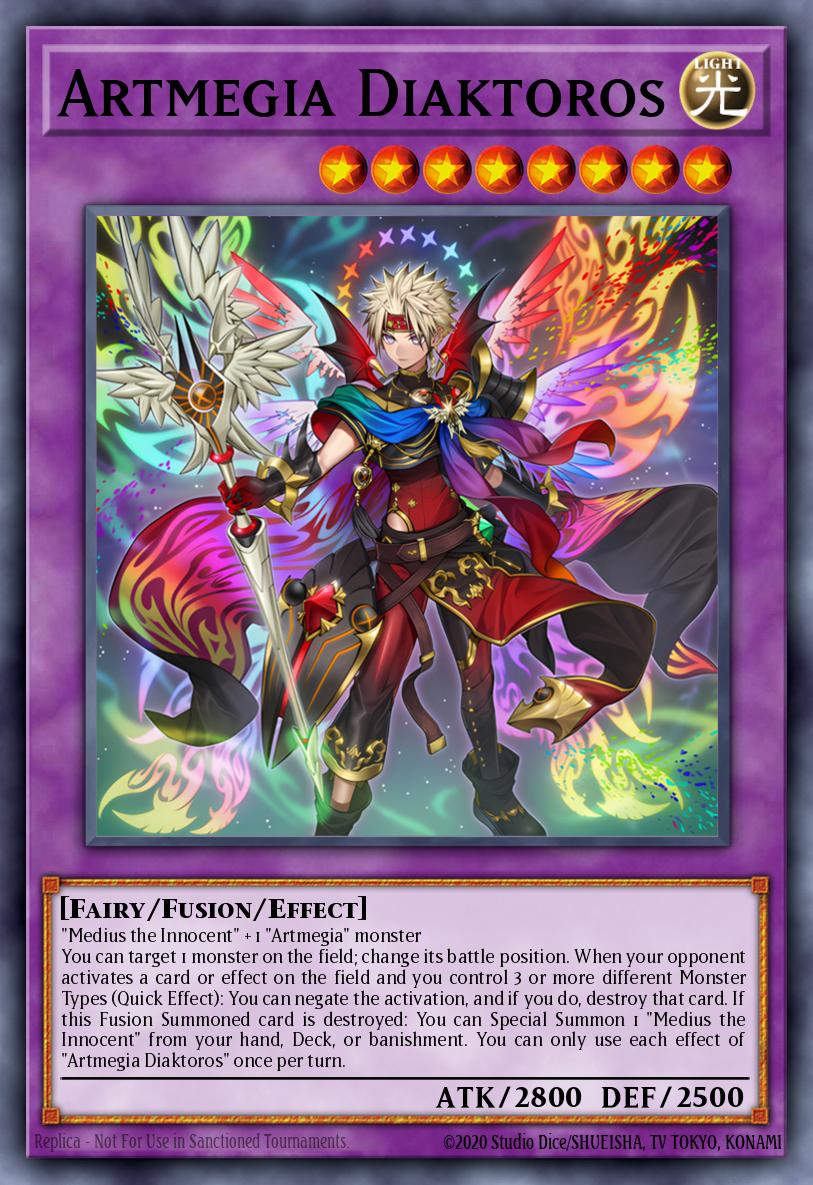 DUAD-EN032 "Artmage Diactorus" Secret Rare
