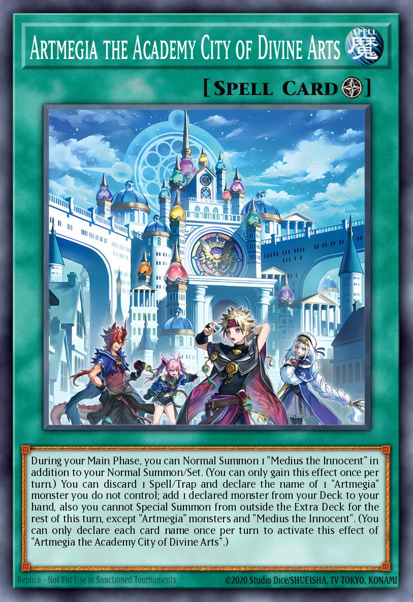 DUAD-EN054 "Artmage Academic Arcane Arts Acropolis" Starlight Rare