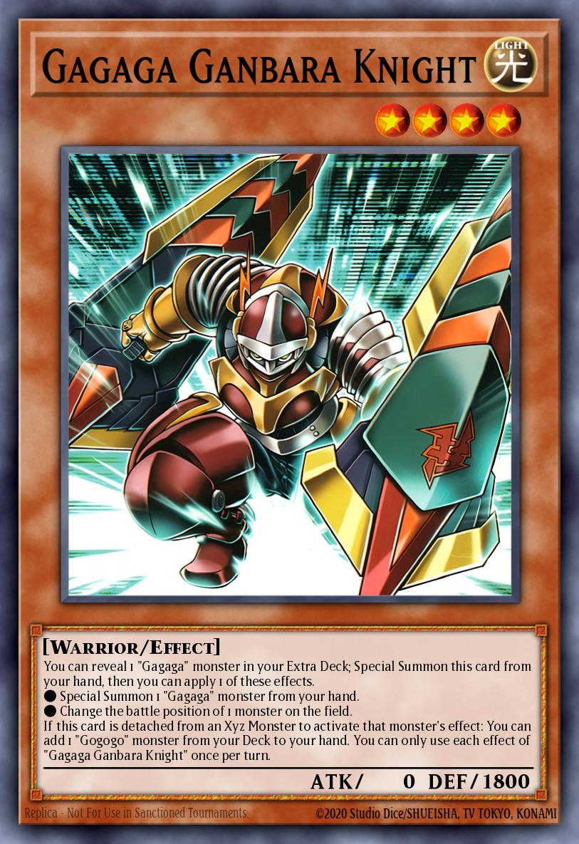 DUAD-EN002 "Gagaga Ganbara Knight" Super Rare