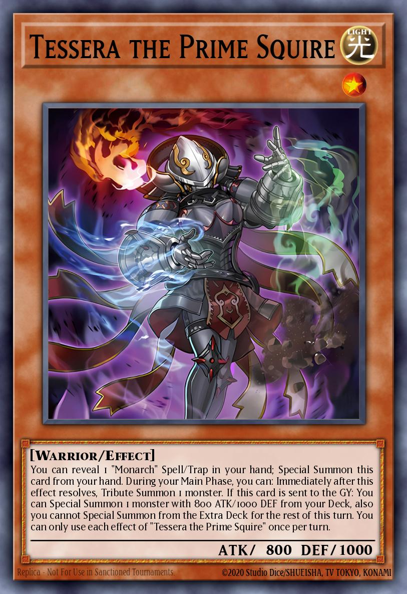DUAD-EN018 "Tessera the Primal Squire" Super Rare