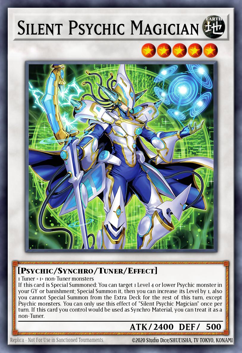 DUAD-EN038 "Silent Psychic Magician" Super Rare