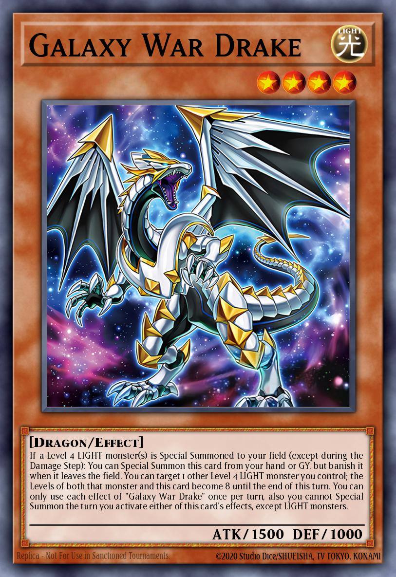 DUAD-EN097 "Galaxy War Drake" Super Rare