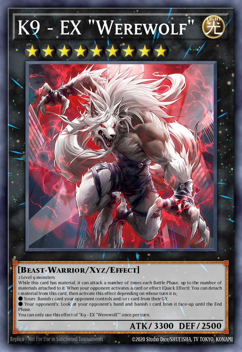 JUSH-EN037 “K9-X “Werewolf”” Super Rare