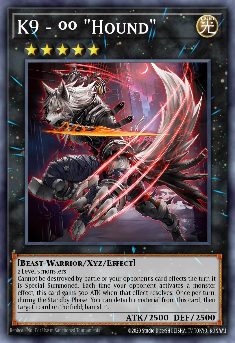 JUSH-EN036 “K9 -ØØ "Hound"” Rare