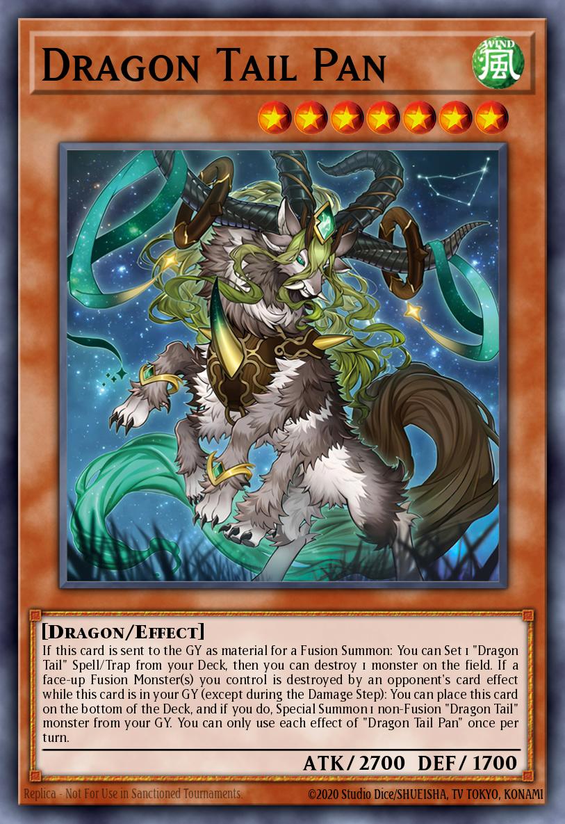 JUSH-EN003 “Dracotail Pan” Super Rare