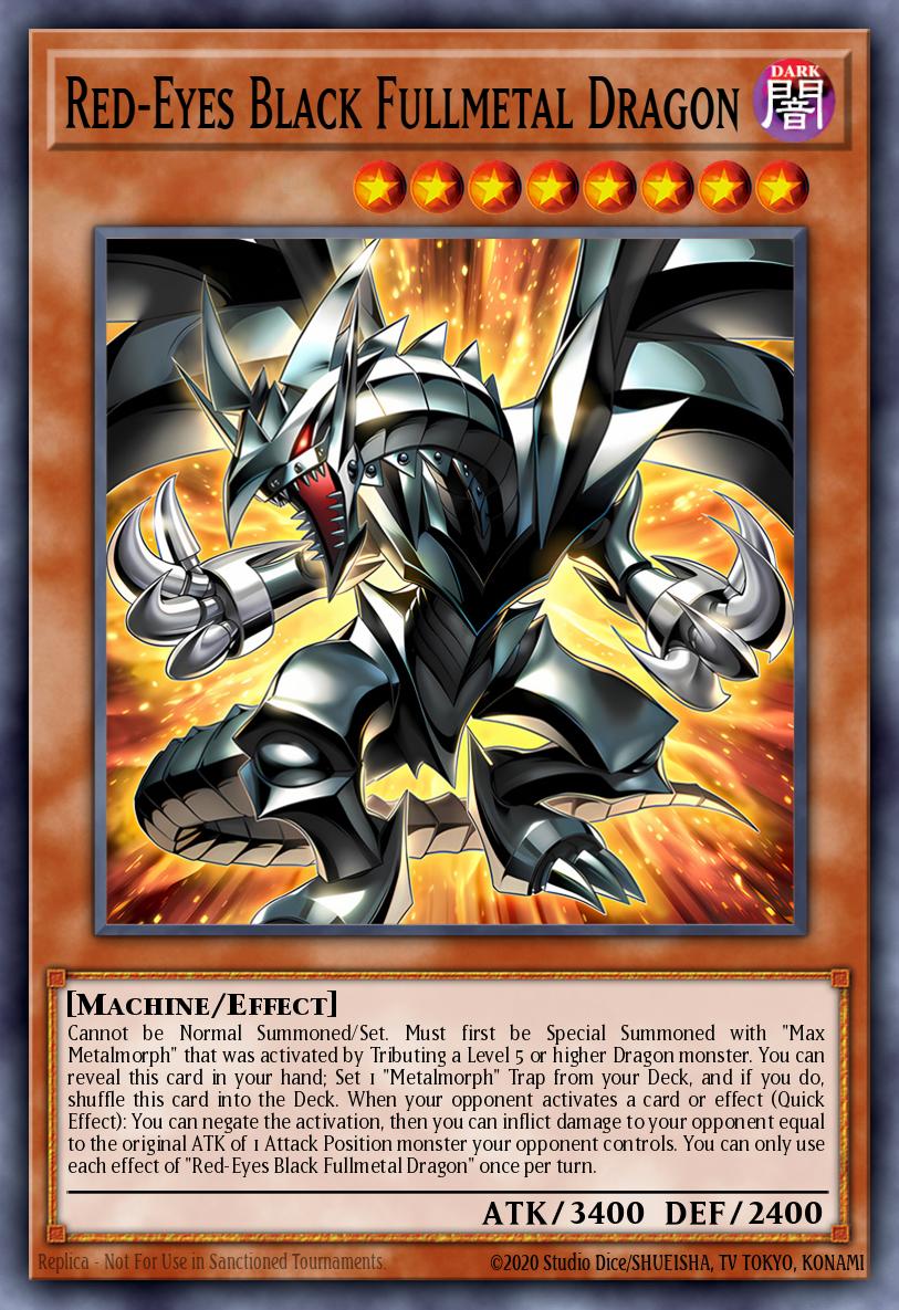 MP25-EN014 "Red-Eyes Black Fullmetal Dragon" Starlight Rare