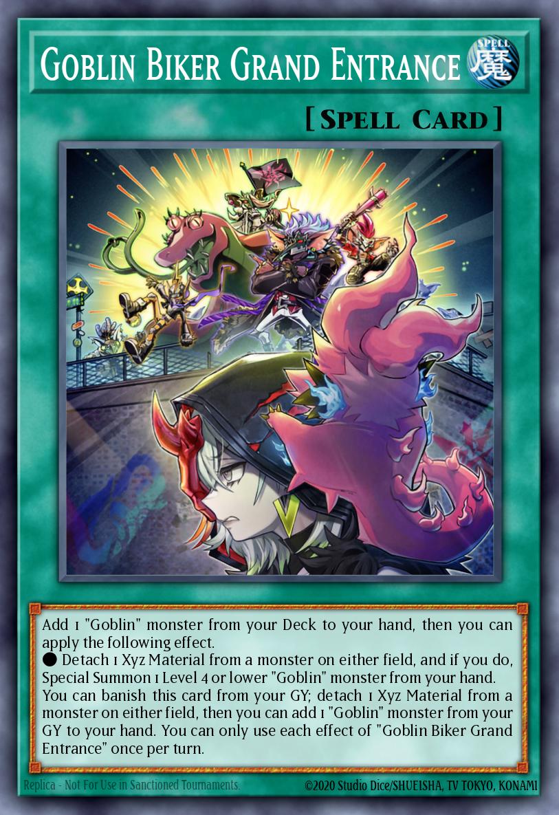 MP25-EN056 "Goblin Biker Grand Entrance" Prismatic Secret Rare