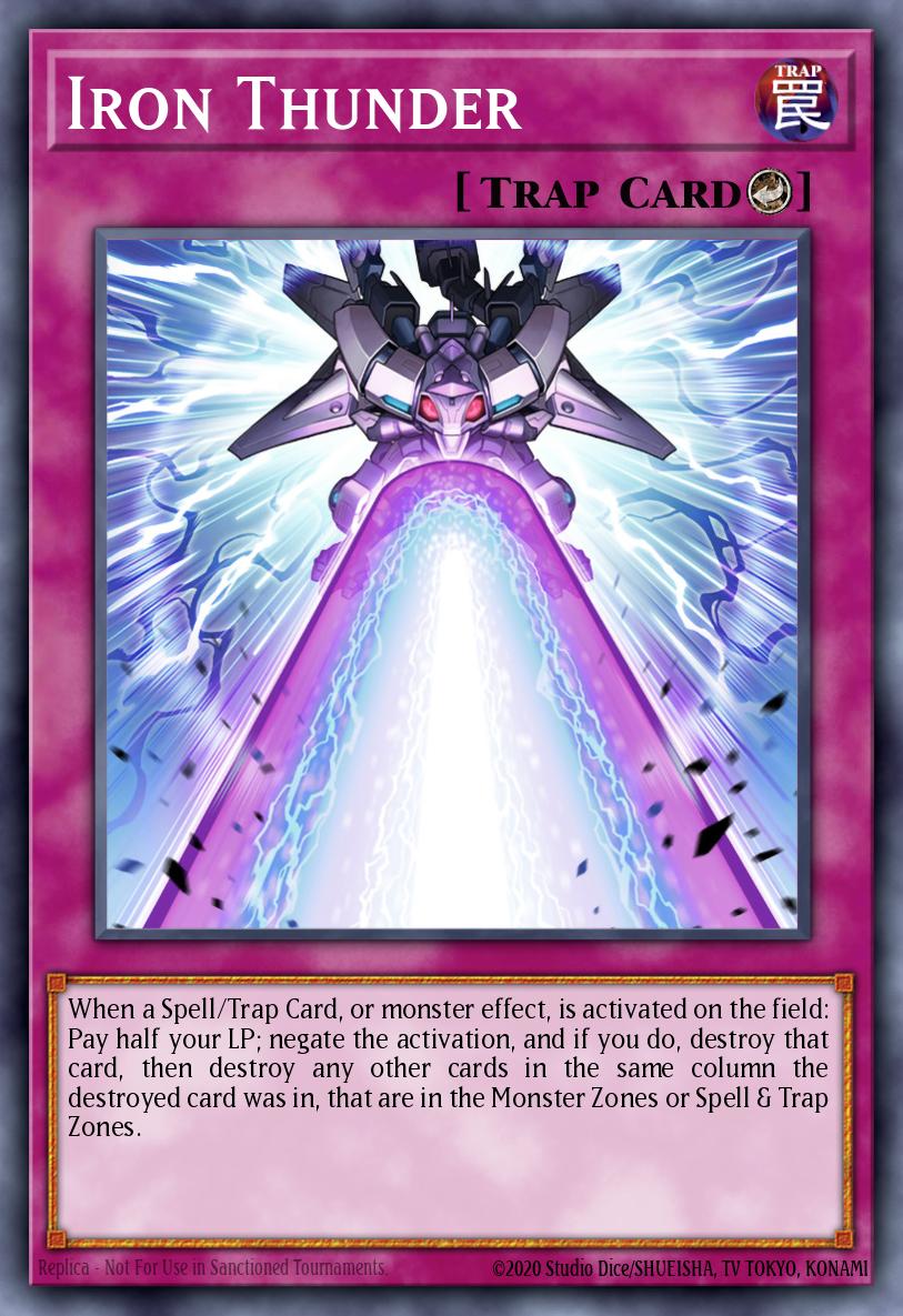 MP25-EN058 "Iron Thunder" Prismatic Secret Rare