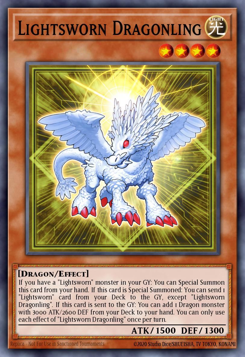 MP25-EN066 "Lightsworn Dragonling" Prismatic Secret Rare