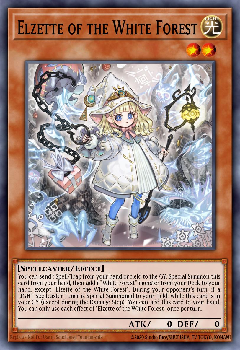 MP25-EN080 "Elzette of the White Forest" Prismatic Secret Rare