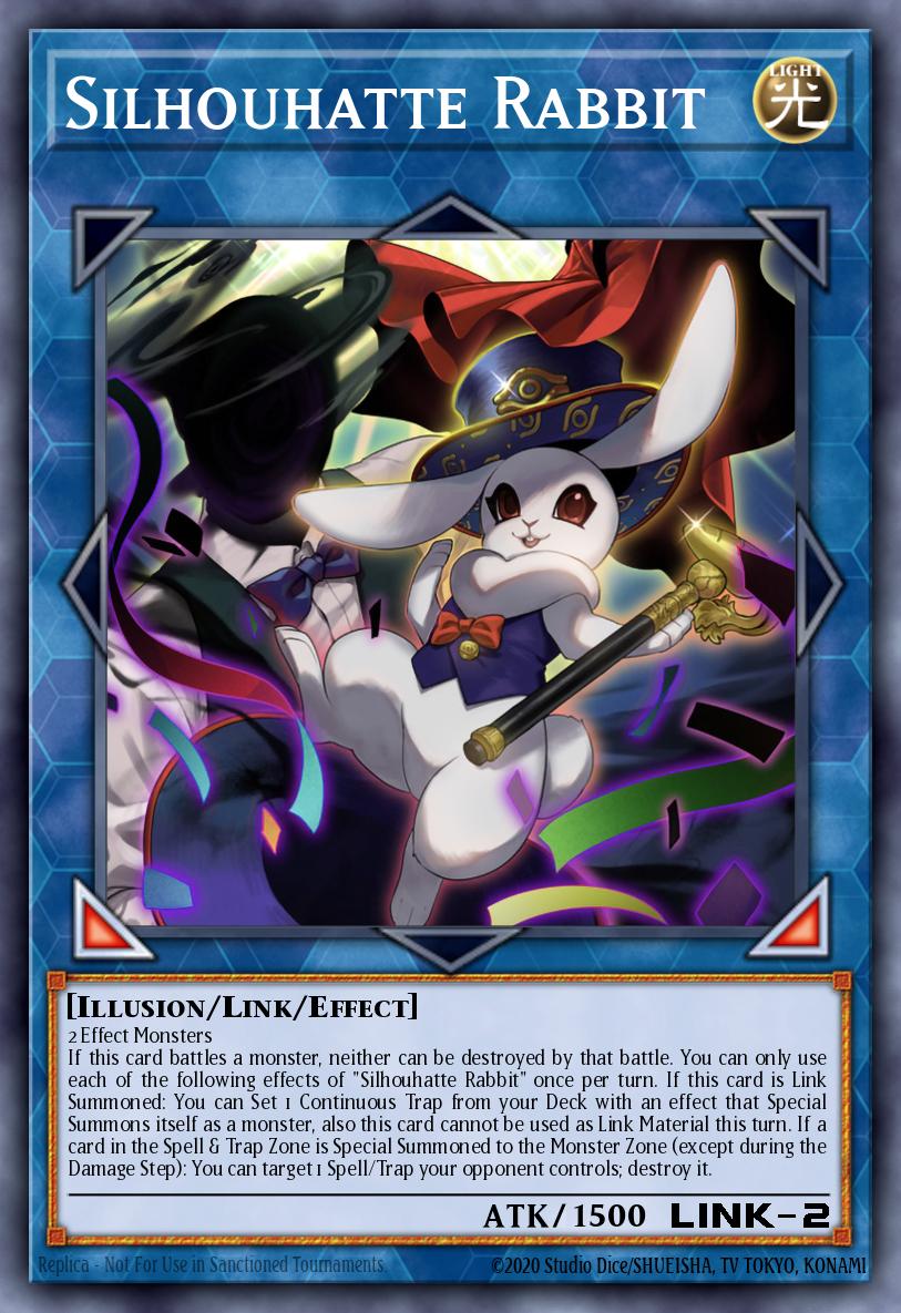 MP25-EN090 "Silhouhatte Rabbit" Prismatic Secret Rare