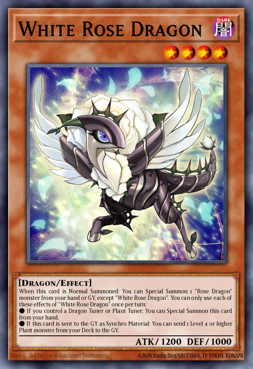 MP25-EN038 “White Rose Dragon" Starlight Rare