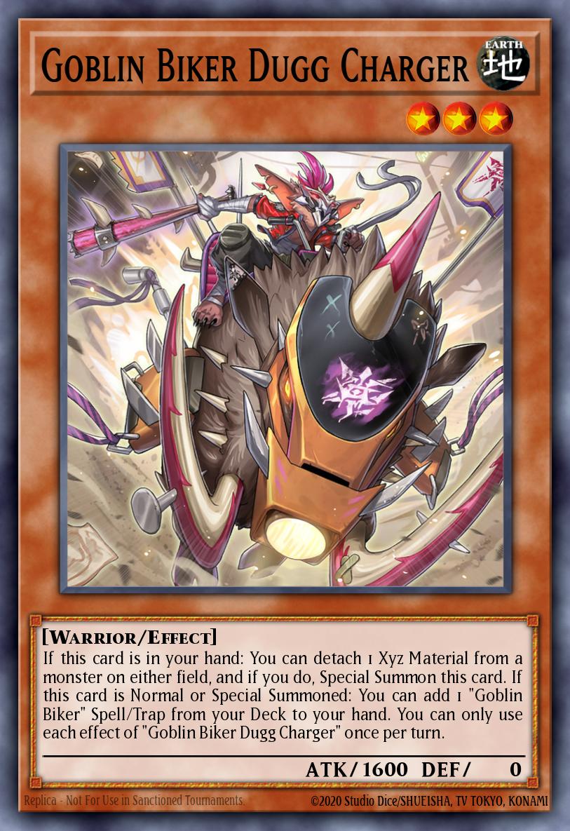MP25-EN051 Goblin Biker Dugg Charger Prismatic Secret Rare