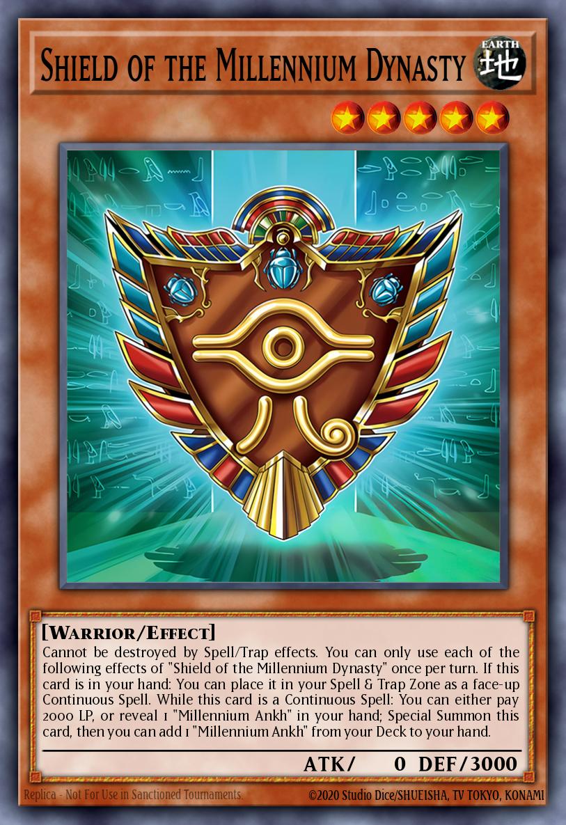 MP25-EN078 Shield Of The Millennium Dynasty Prismatic Secret Rare