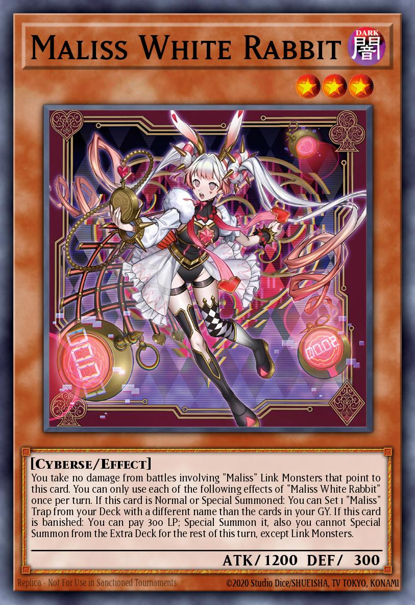 MP25-EN122 Maliss (P) White Rabbit Prismatic Secret Rare