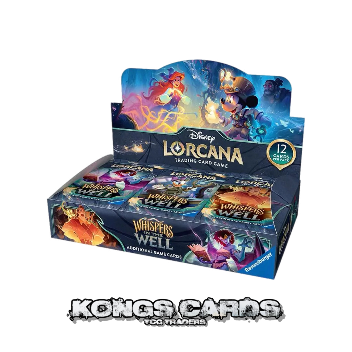 Disney Lorcana TCG - Set 10 Whispers in the Well - Booster Box (24 Packs)