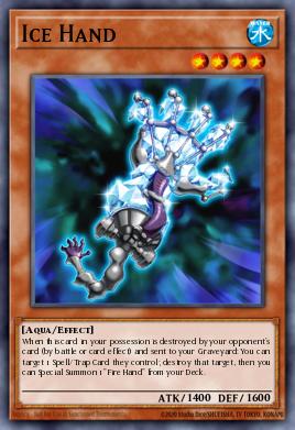 RA04-EN225 "Ice Hand" Choose Your Rarity