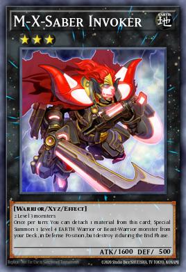 RA04-EN169 "M-X-Saber Invoker" Choose Your Rarity