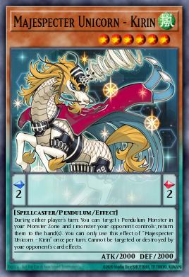 RA04-EN260 "Majespecter Unicorn - Kirin" Choose Your Rarity