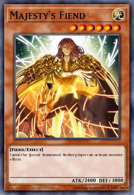 RA04-EN216 "Majesty's Fiend" Choose Your Rarity
