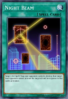 RA04-EN182 "Night Beam" Choose Your Rarity