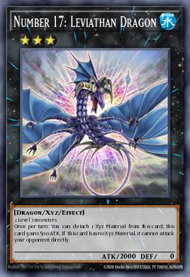 RA04-EN154 "Number 17: Leviathan Dragon" Choose Your Rarity