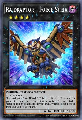 RA04-EN243 "Raidraptor - Force Strix" Choose Your Rarity