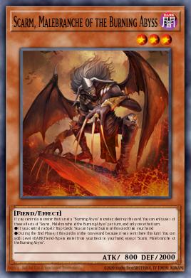 RA04-EN233 "Scarm, Malebranche Of The Burning Abyss" Choose Your Rarity