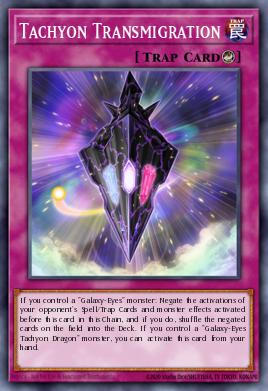 RA04-EN220 "Tachyon Transmigration" Choose Your Rarity