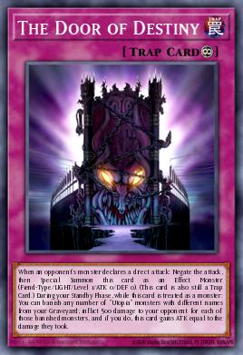 RA04-EN240 "The Door Of Destiny" Choose Your Rarity