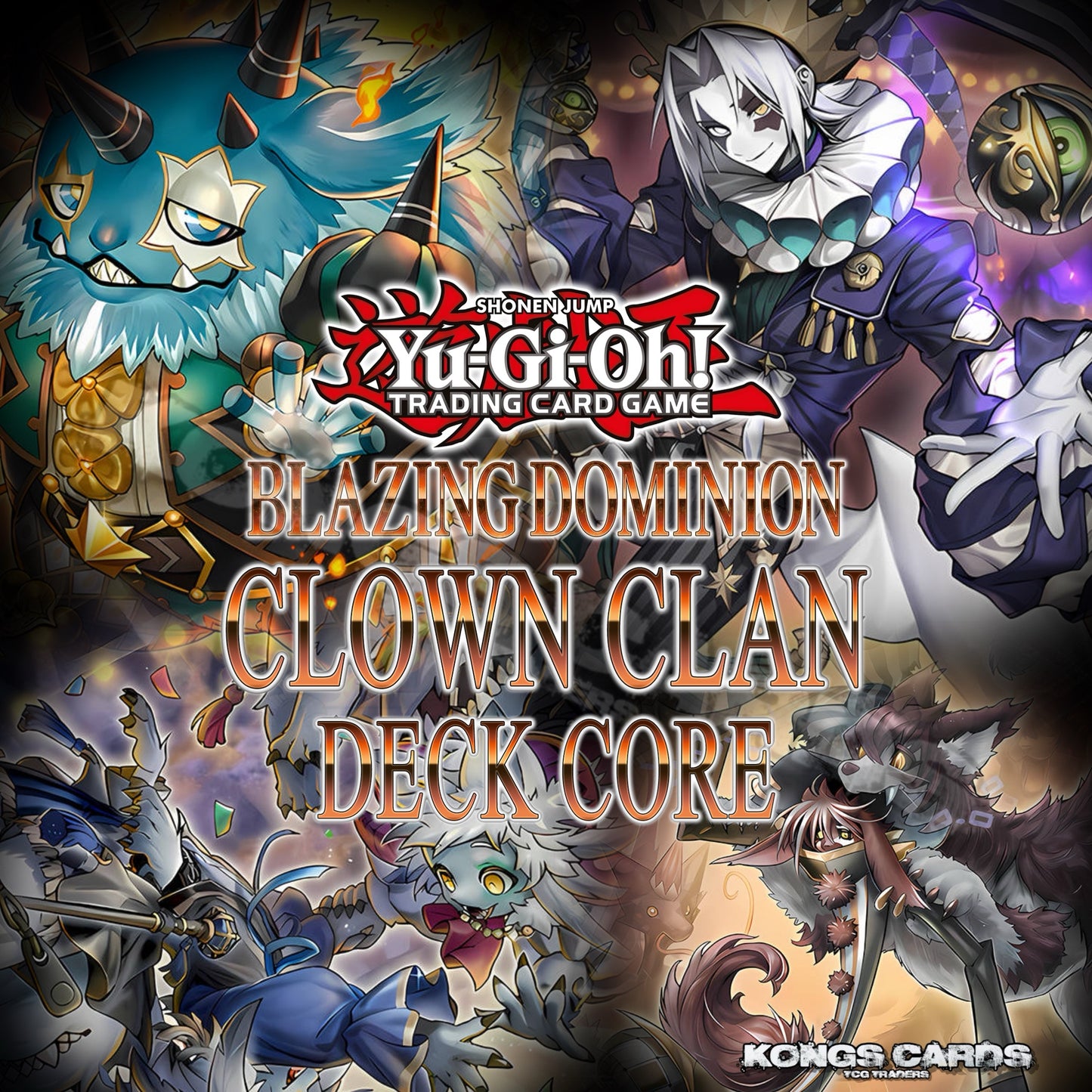 Clown Crew Deck Core BLZD 30 Cards
