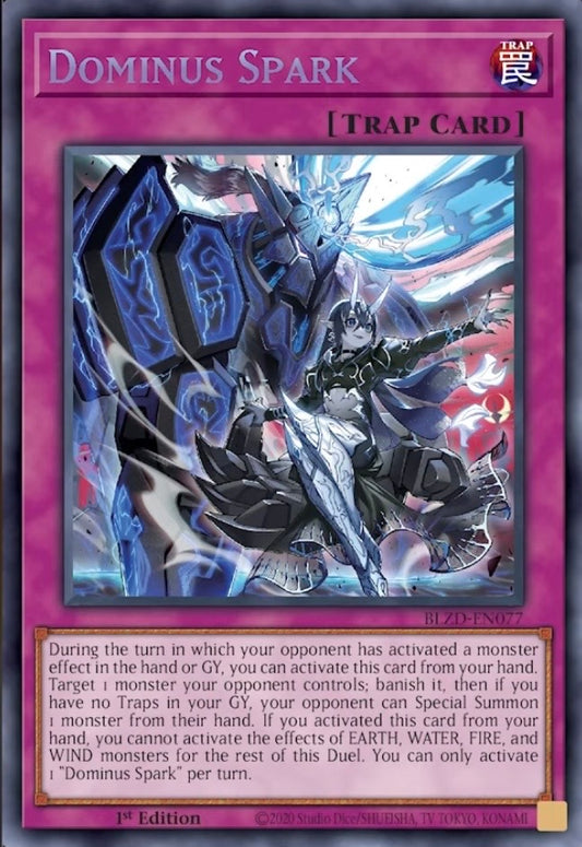 BLZD-EN077 “Dominus Spark" Secret Rare