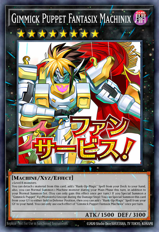 RA05-EN137 Gimmick Puppet Fantasix Machinix - Choose Your Rarity (Stamp Edition)