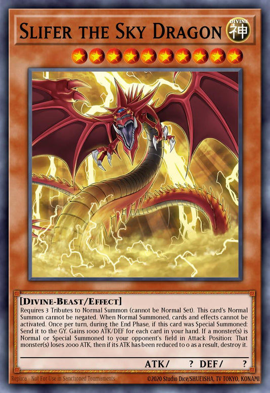 RA03-EN244	"Slifer the Sky Dragon"  Choose Your Rarity