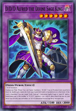 MAMO-EN079 "D/D/D Alfred the Divine Sage King" Ultra Rare