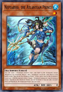 RA03-EN013 “Neptabyss, the Atlantean Prince" Choose Your Rarity