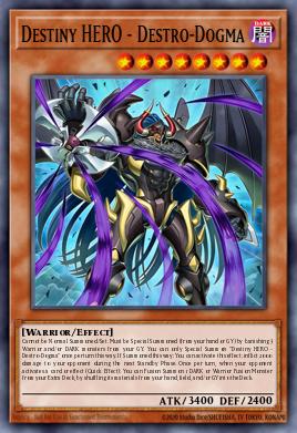 BETB-EN021 "Destiny HERO - Destro-Dogma" Super Rare