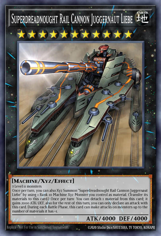 RA03-EN041 “Superdreadnought Rail Cannon Juggernaut Liebe" ARTWORK1 Choose Your Rarity