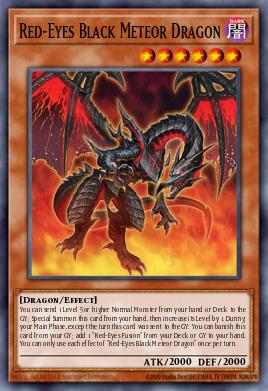 MAMO-EN049 "Red-Eyes Black Meteor Dragon" Ultra Rare